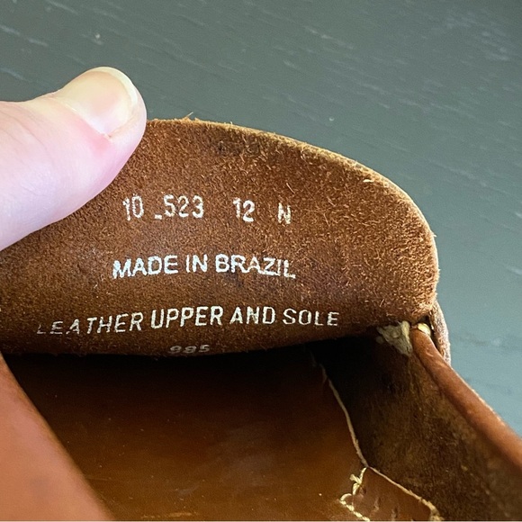 Marmocs Handmade Men's Sz 12 N Shoes Brown Leather Comfort Penny Loafers Preppy - Picture 7 of 7